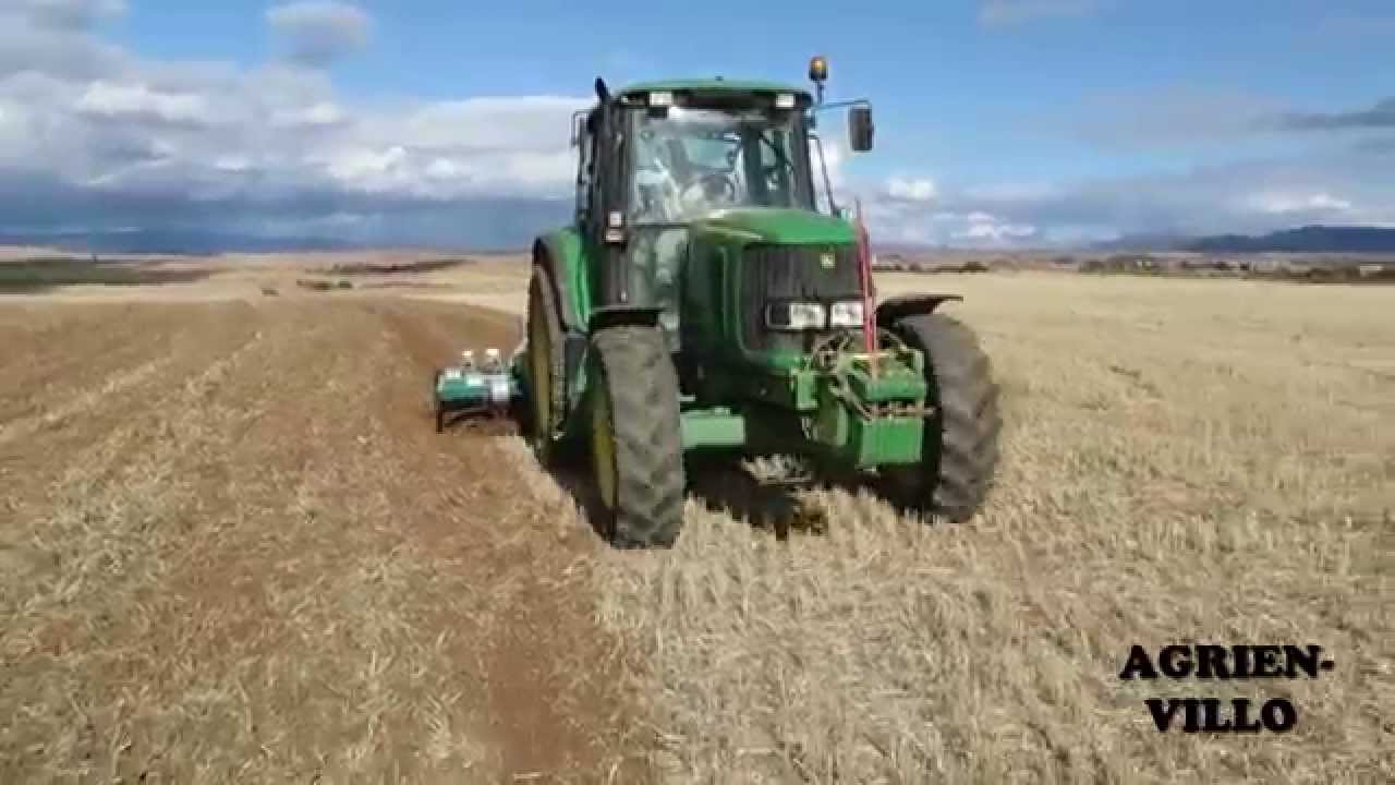 John Deere 6520 y Vibroflex Revilla// Ploughing 2015 [HD]
