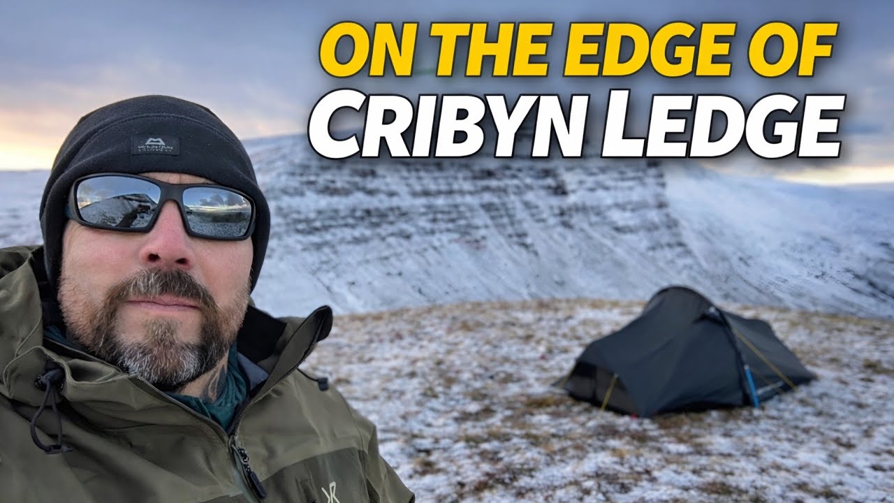 A Cold & Windy Sub Zero Night in The Mountains | Brecon Beacons
