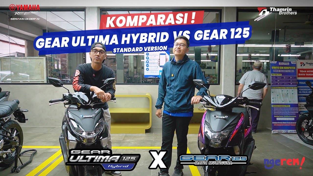 KOMPARASI GEAR ULTIMA HYBRID VS GEAR 125!