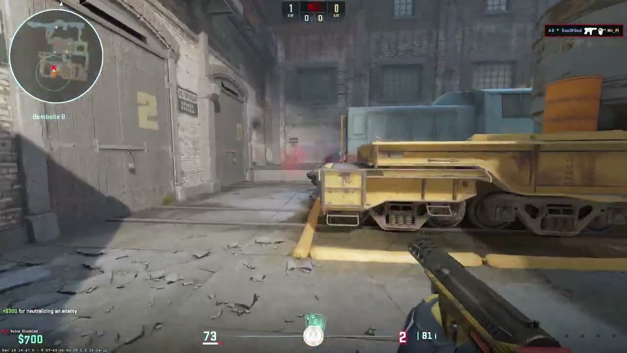 Train Domination - 30 Frags, Quad & Triple Kills Rounds