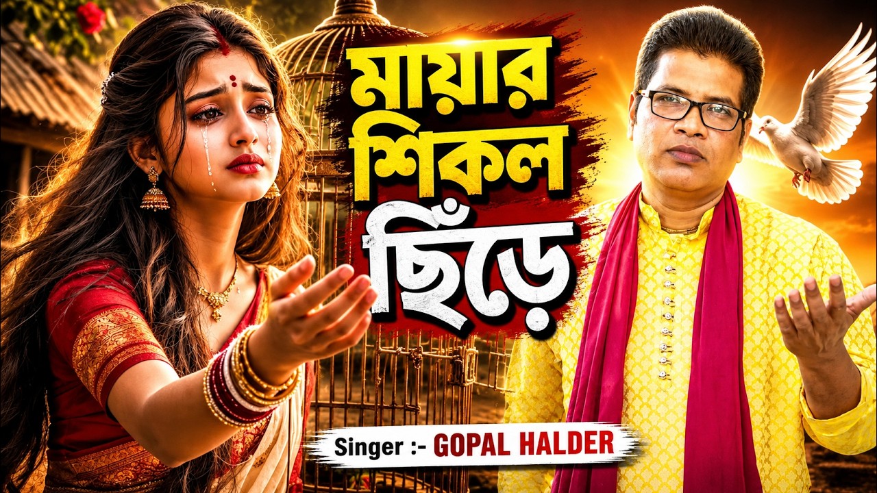 মায়ার শিকল ছিড়ে | Mayar Sikol Chire | Gopal Halder | Baul Gaan | Baul Song | BRM | Baul Gaan Video