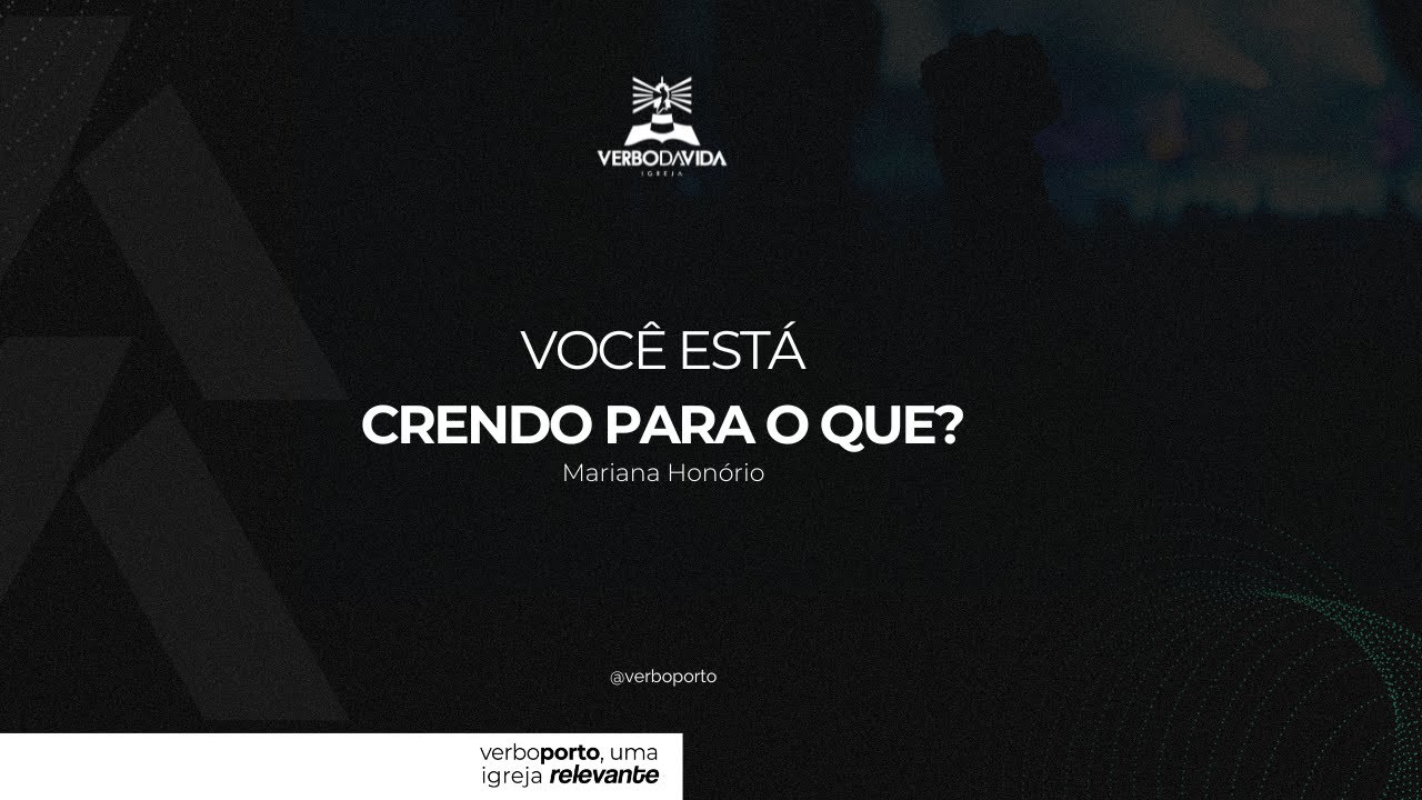 VOCÊ ESTÁ CRENDO PARA O QUE? - MARIANA HONÓRIO | QUARTA FÉ - 03/12/2025