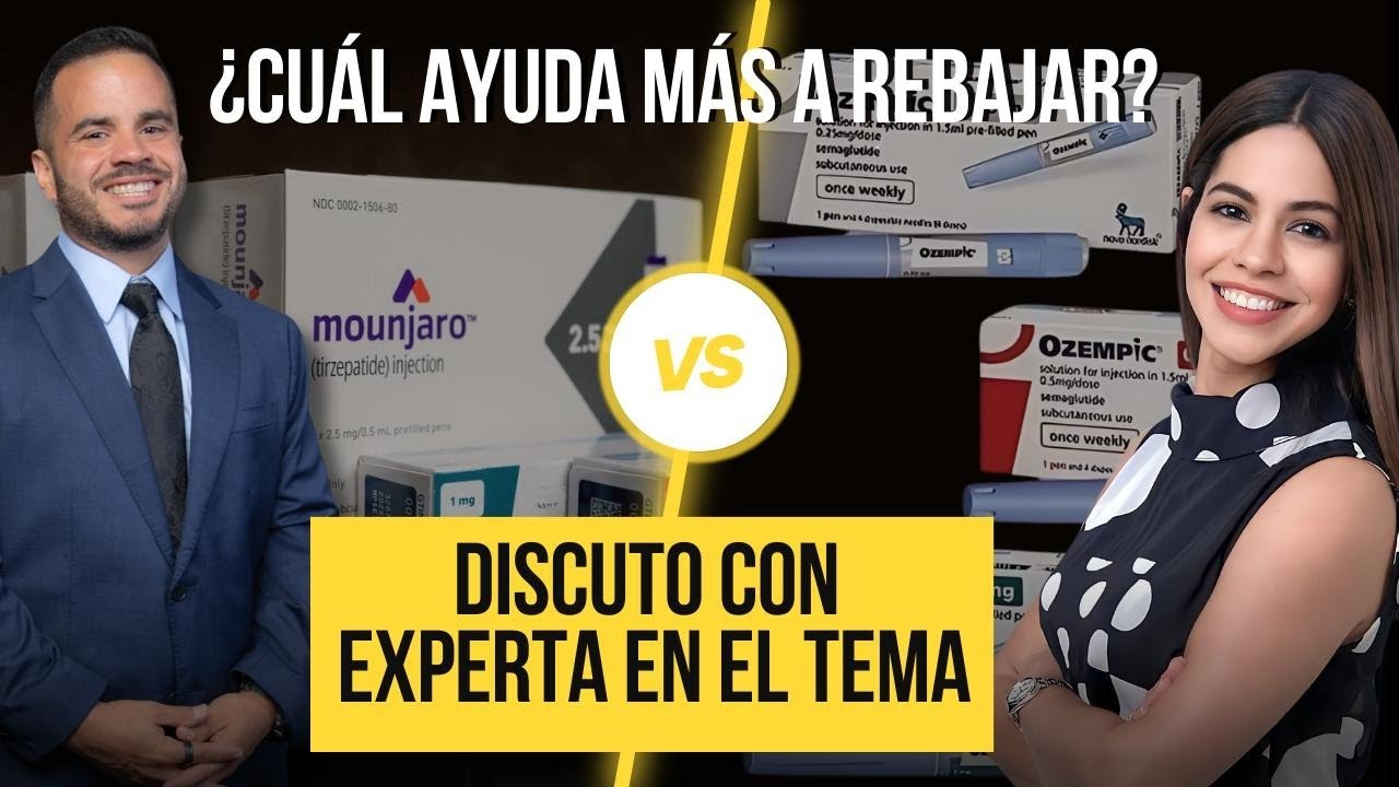 OZEMPIC O MOUNJARO: ¿CON CUÁL MEDICAMENTO SE BAJA MÁS DE PESO?