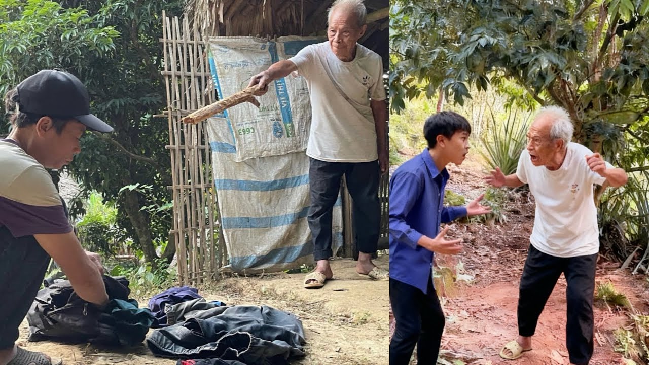 Worried about my ex-mother-in-law’s return, I picked up the old man to celebrate Tet