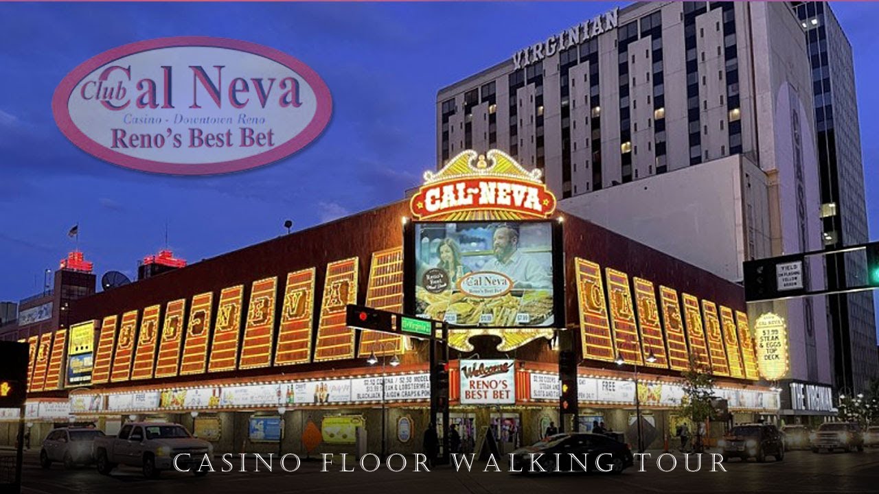 WALKING TOUR of CAL NEVA Casino in RENO Nevada