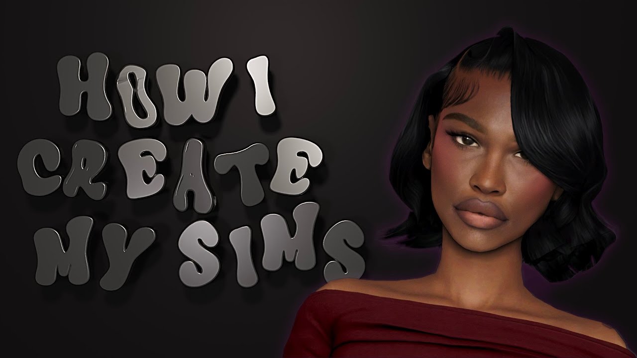 how i create realistic alpha sims | an in-depth sims 4 tutorial + cc links & sim download