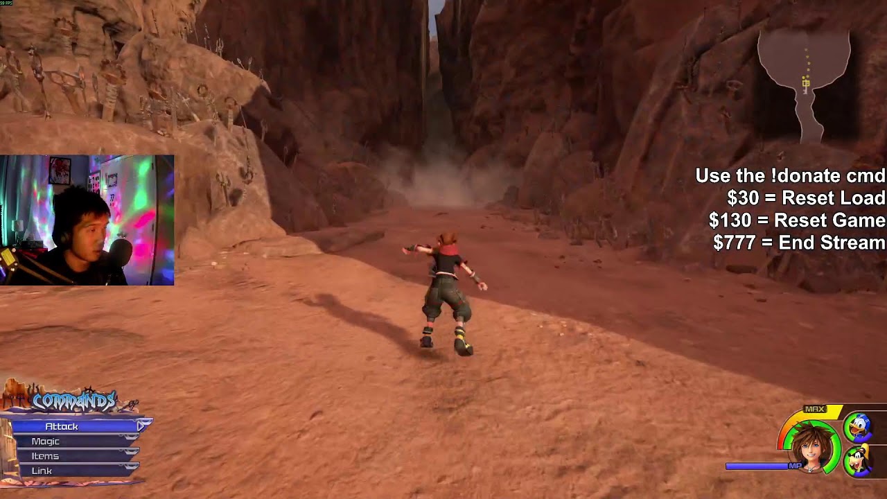 KH3 Critical Mode JJ 100% Run Part 14 | !donate