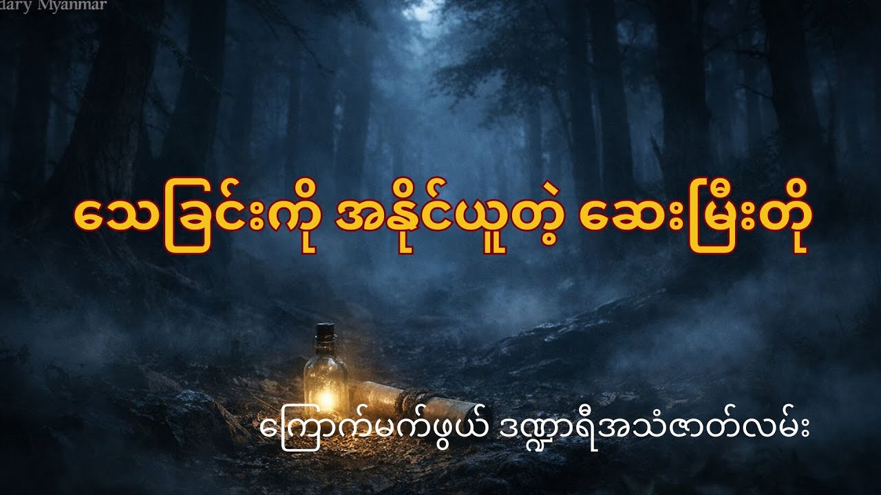 သေခြင်းကို အနိုင်ယူခဲ့တဲ့ ဆေးမြီးတို | ကြောက်မက်ဖွယ် မြန်မာဒဏ္ဍာရီ ဇာတ်လမ်းရှည်