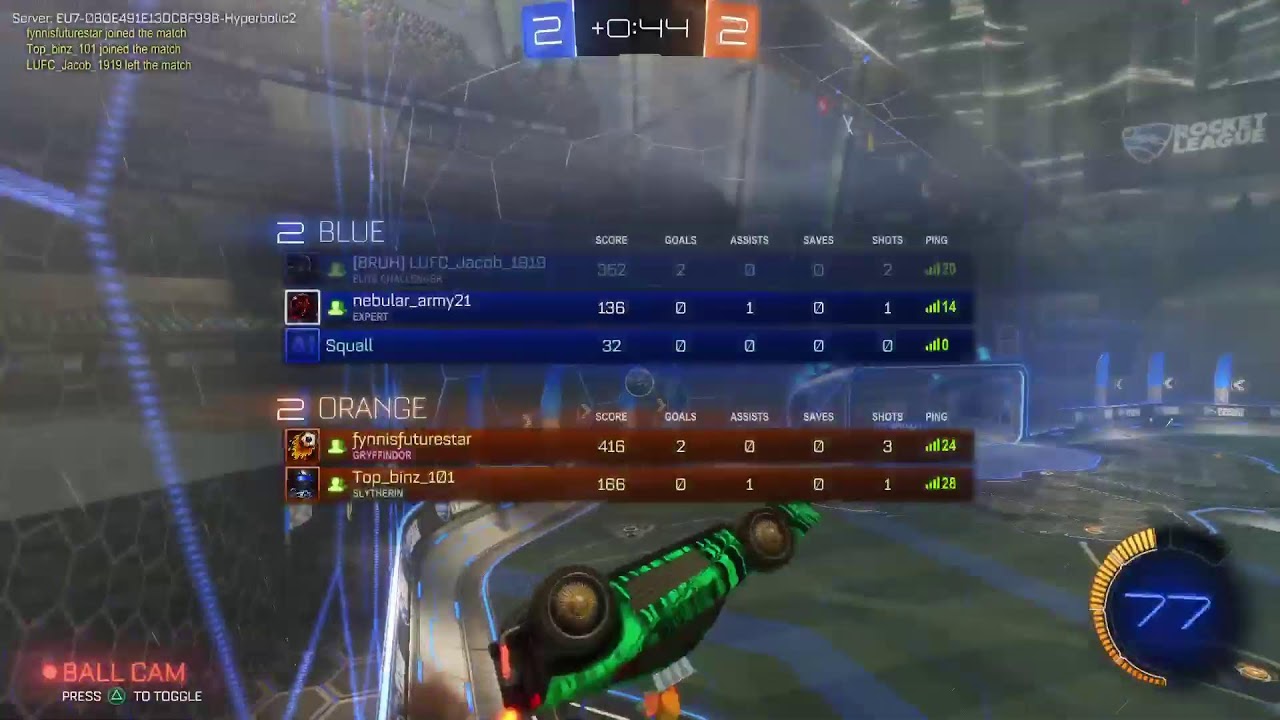 Fortnite Rocket League live