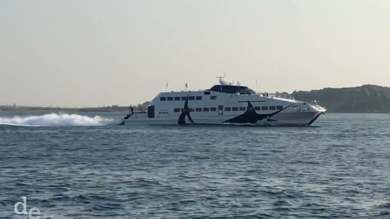 Superjet & Seajet 2 - Seajets line, fast ferrys Cyclades, Greece