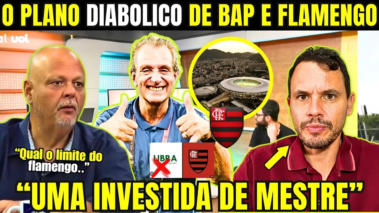 BAITA DIFERENÇA! MATOS REVELA ESTRATÉGIA DO FLAMENGO COM MARACANÃ E LIBRA QUE NINGUEM SABIA