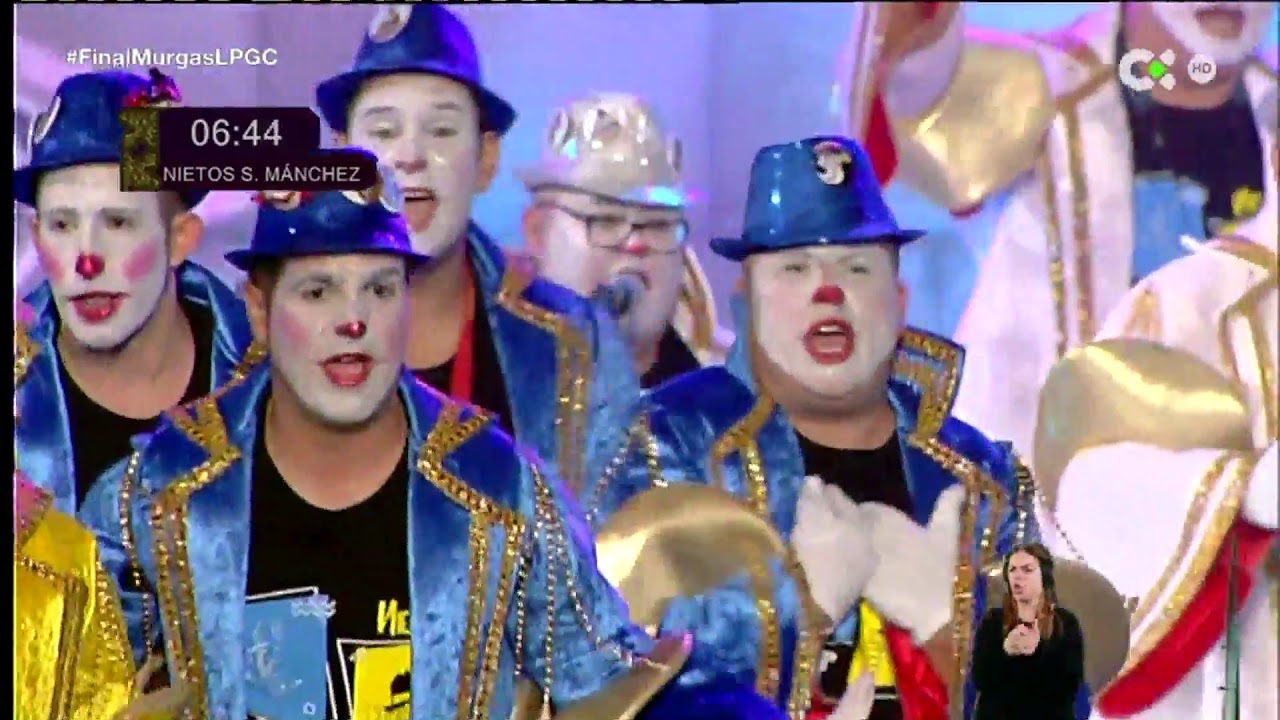 MURGA LOS NIETOS DE SARY MÁNCHEZ Y LOS MAMELUCOS 2018 (FINAL LAS PALMAS DE G.C. 2018)