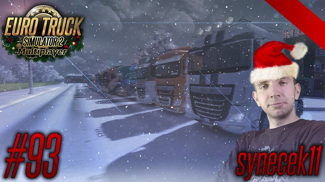 [60FPS][Xmas] Euro Truck Simulator 2 Multiplayer ► Let's Play Česky ► #93 ► Praha → Łódź ► synecek11