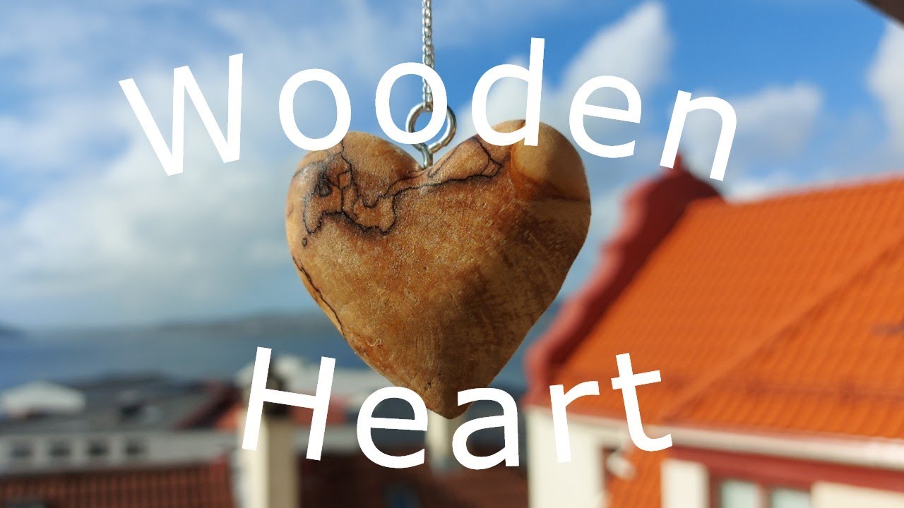 Making Wooden Heart From Spalted Birch