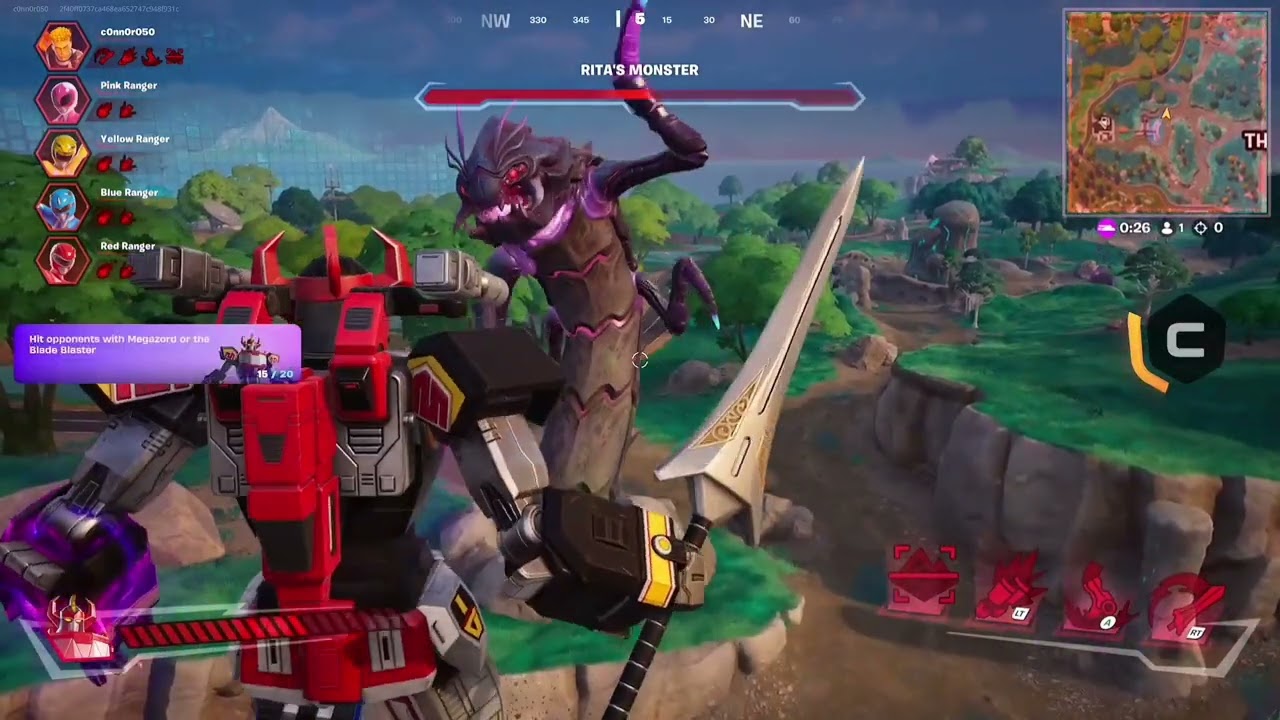 Megazord Mythic Gameplay 