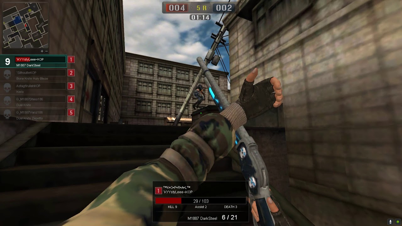 KOPRAL~ WAR CLAN POINTBLANK SHOTGUN POLOSAN!