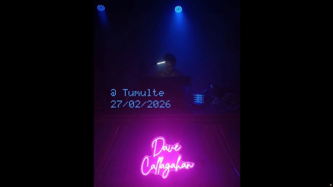 Dave Callagahan_Techno Live Modular_@ Tumulte_27/02/26