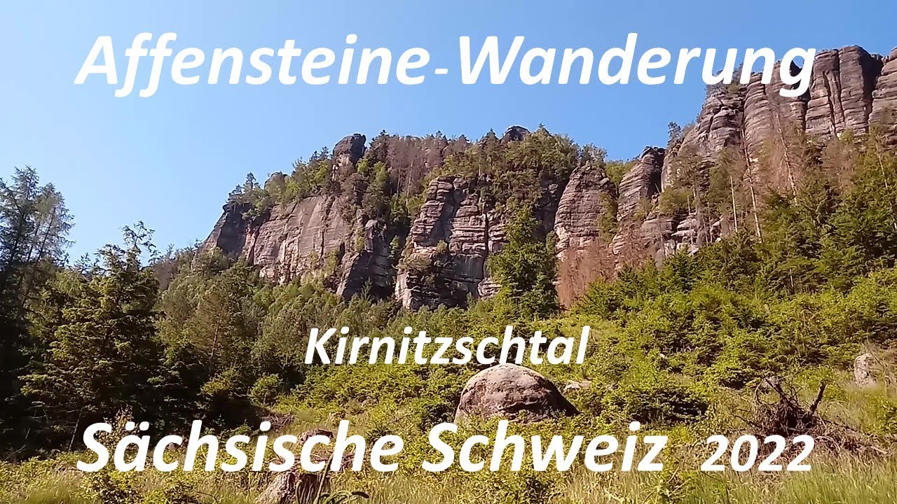 Affensteine – Wanderung Kirnitzschtal Sächsische Schweiz 2022 Elbsandsteingebirge