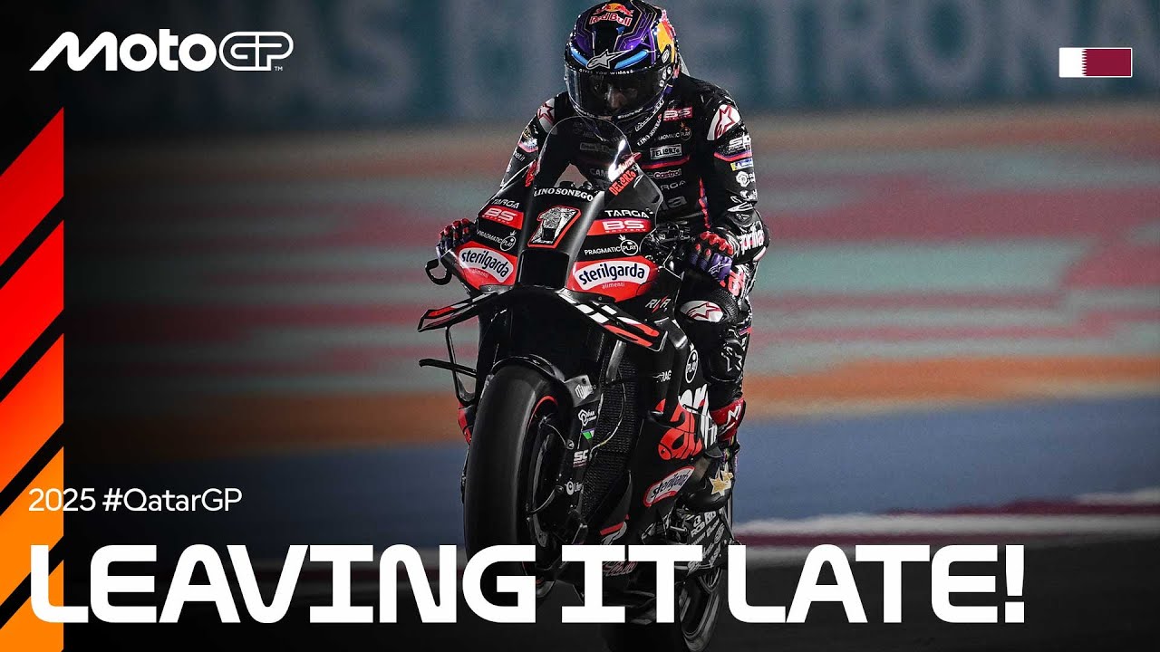 The surprising last 5 minutes of MotoGP™ Practice 😯 | 2025 Qatar GP