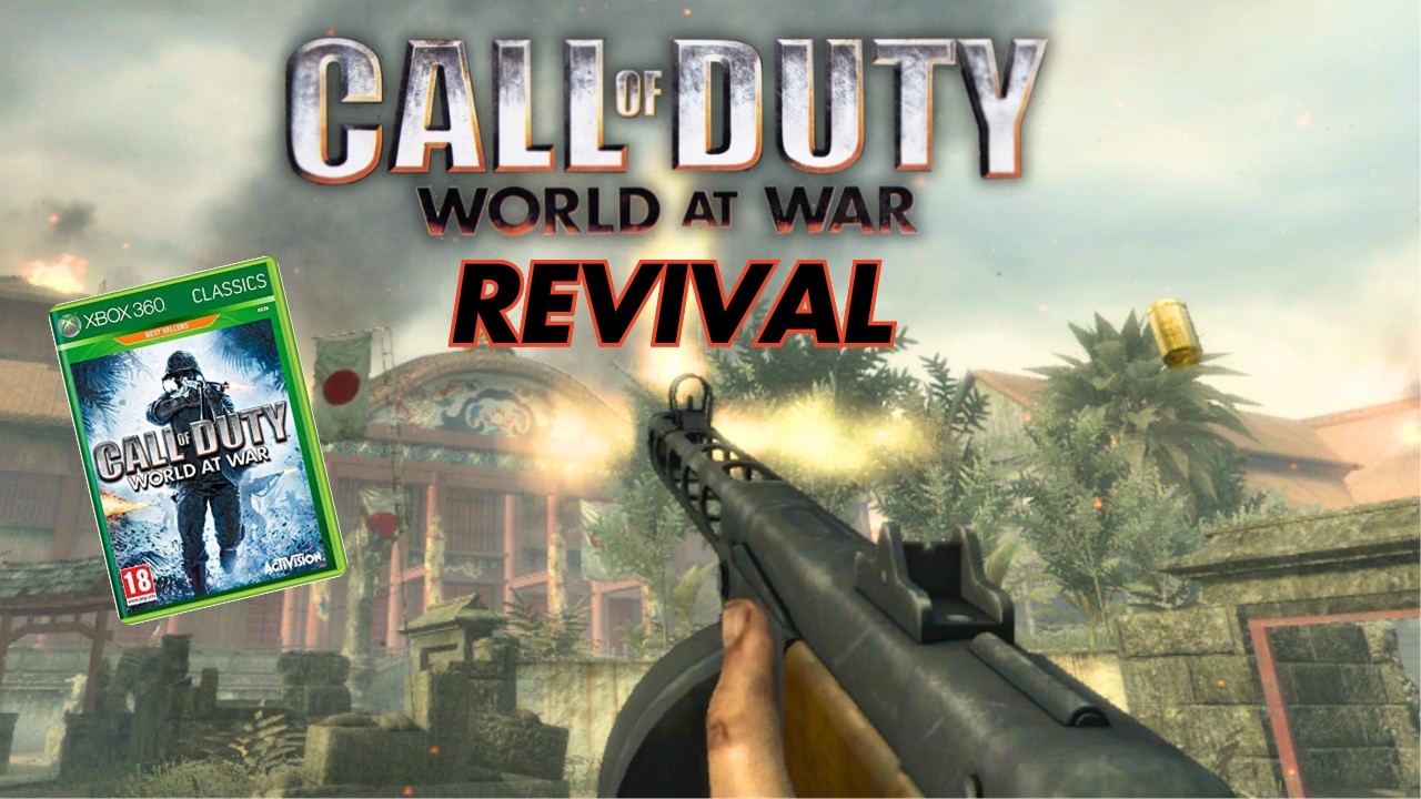 CALL OF DUTY WORLD AT WAR REVIVAL! *LIVE*