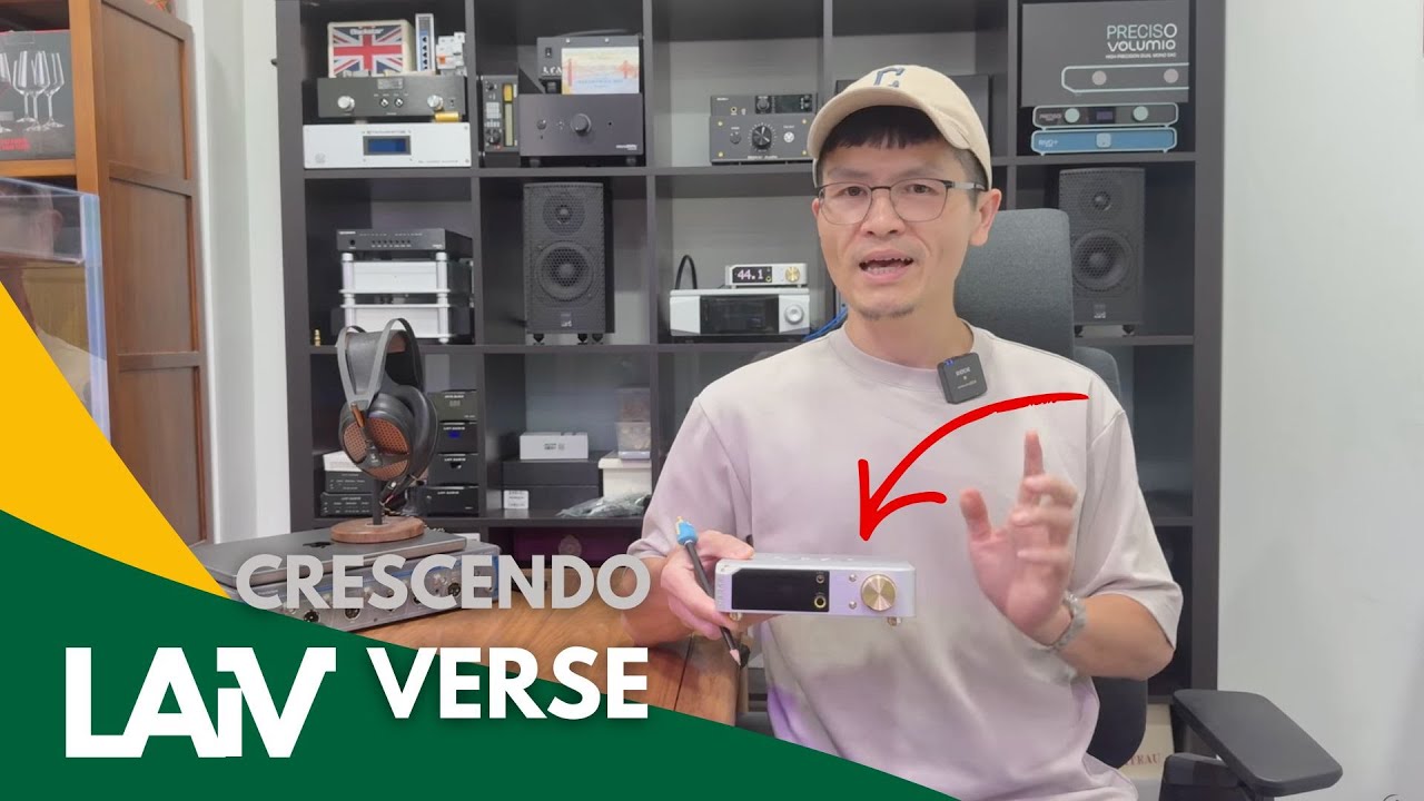 Мировая премьера: LAiV Crescendo VERSE R2R DAC/PRE/HPA