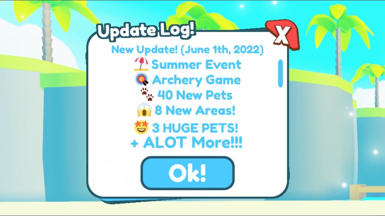 🥳 Preston REVEALS *NEW* Summer UPDATE🌴 In Pet Simulator X!