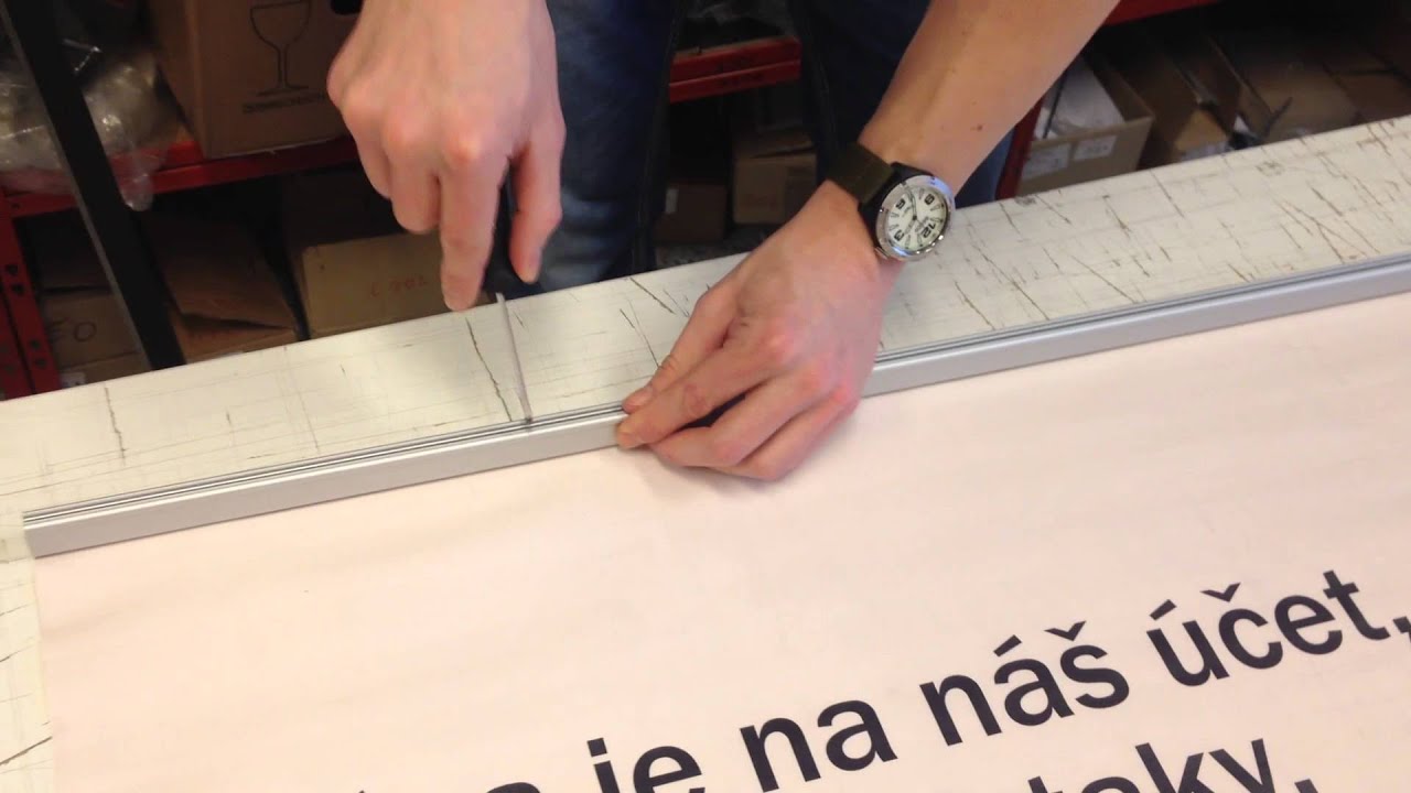 Rollup Luxury Easy Change výměna tisku