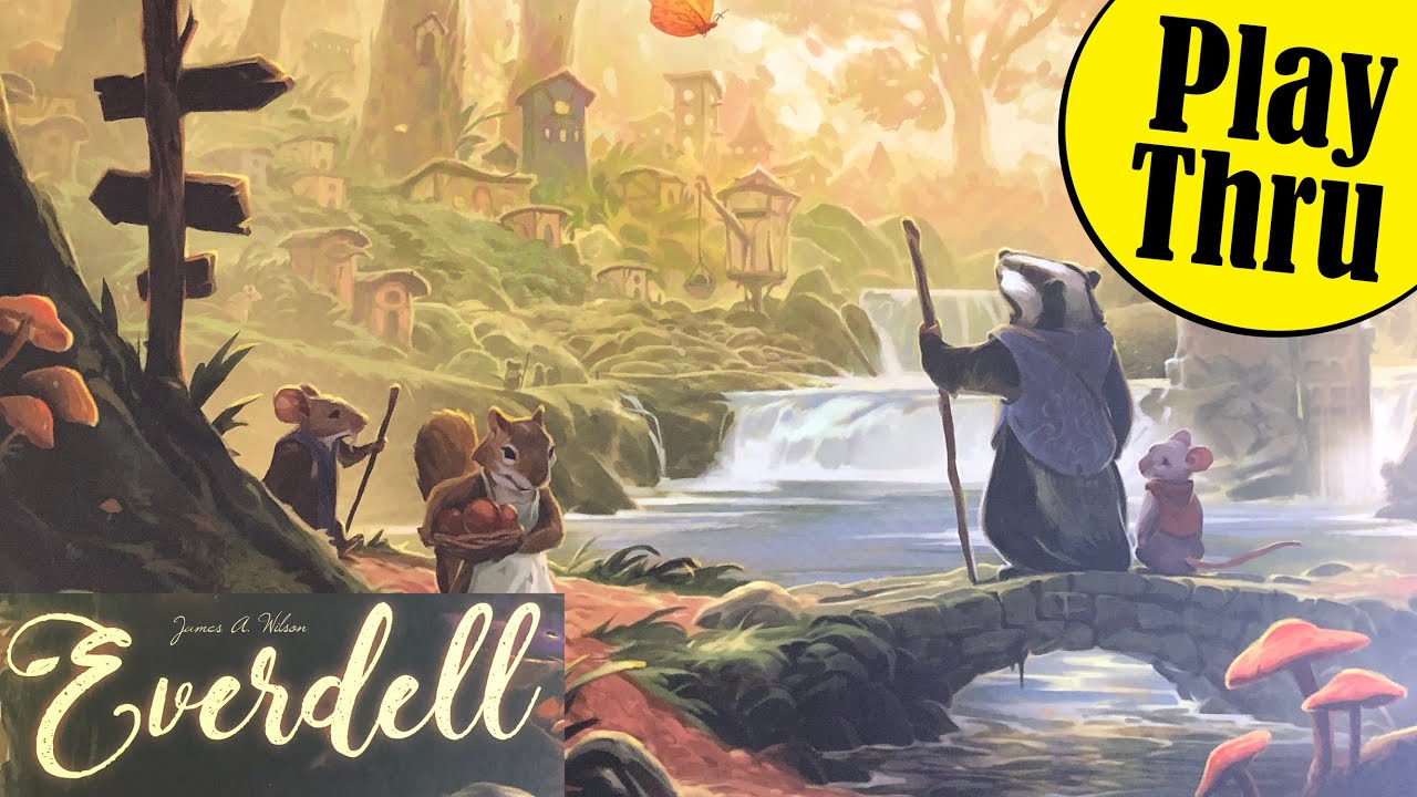 How to Play EVERDELL solo playthrough