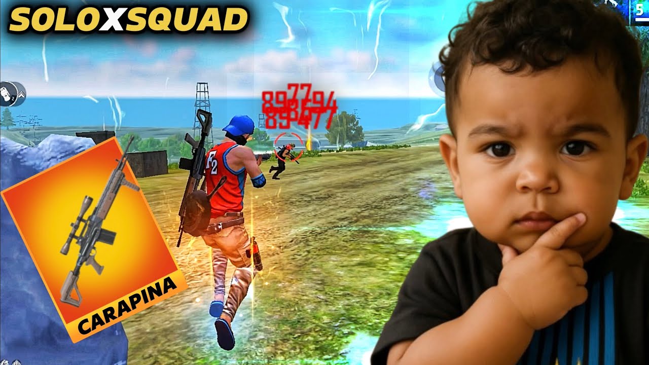 FUI PRO RUSHADÃO SOLO VS SQUAD COM A MELHOR SENSIBILIDADE!! FREE FIRE - K7 FF