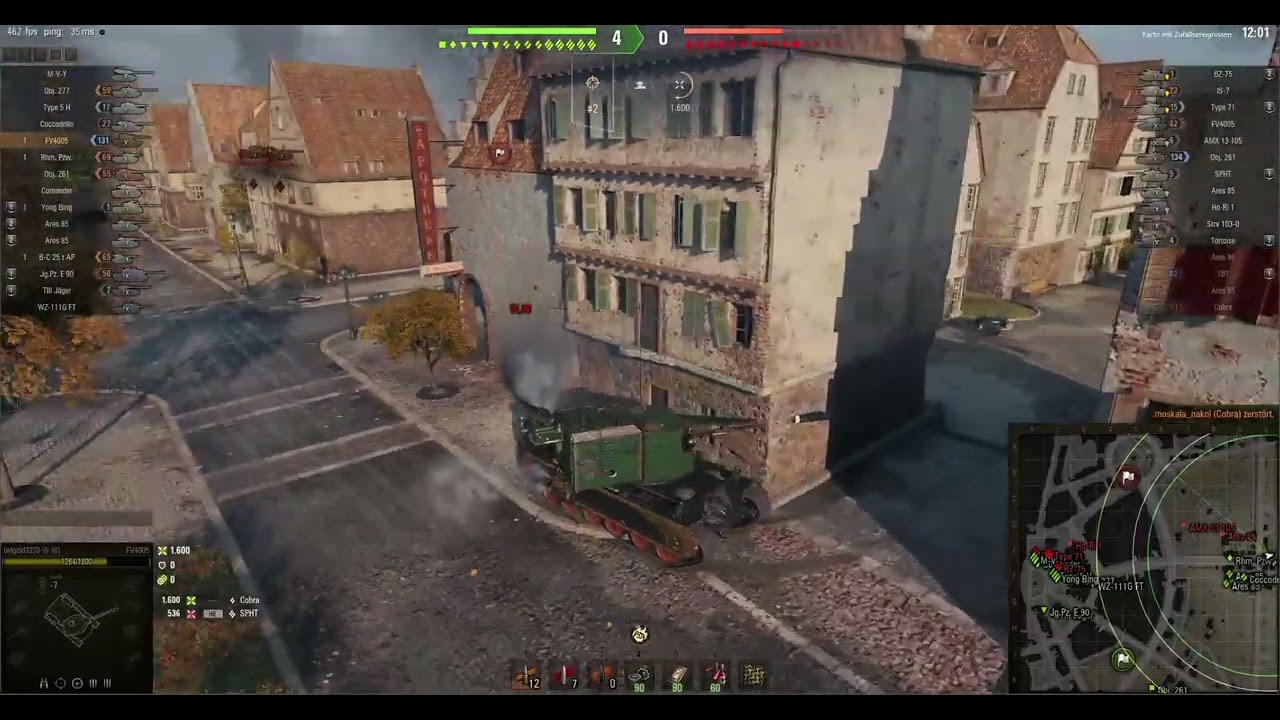 #2 WOT Zufallsgefecht   Panzer: FV4005