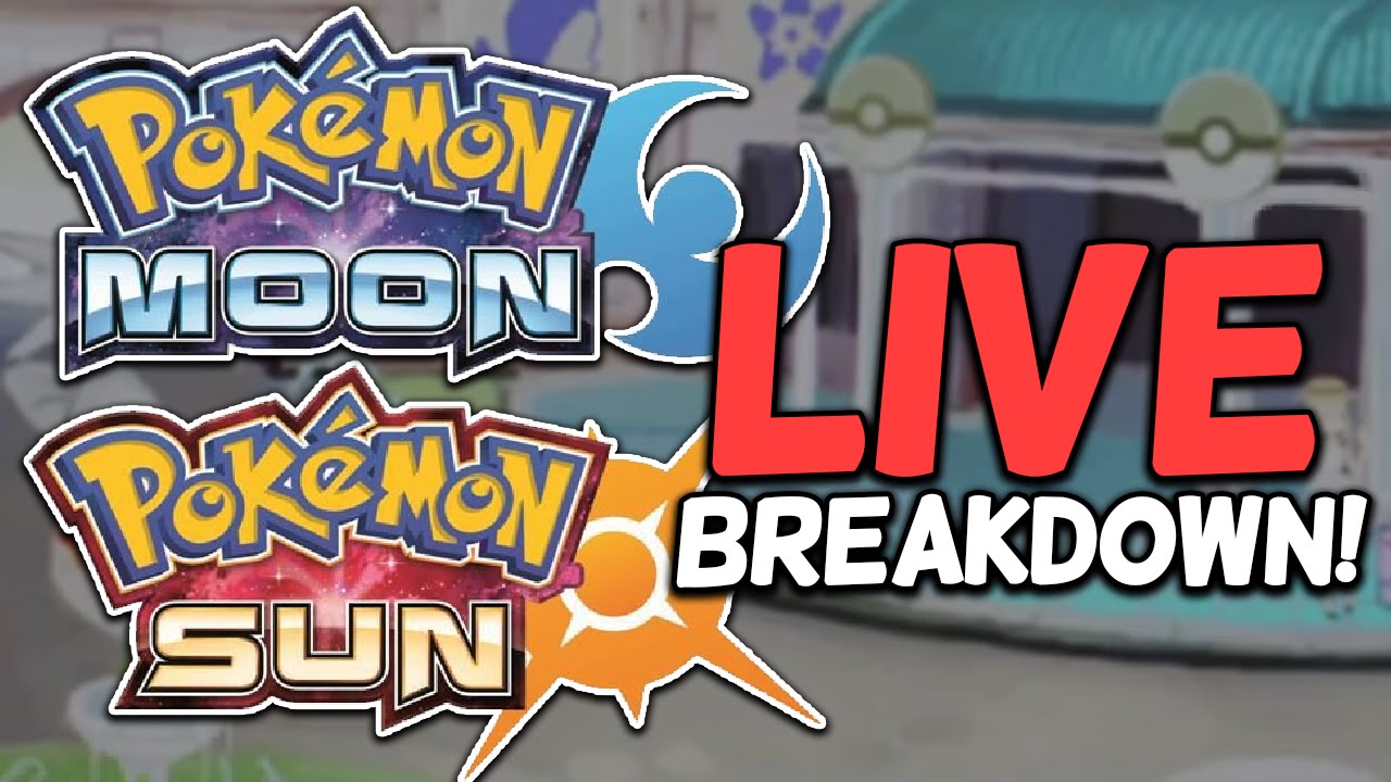 Pok&eacute;mon Sun and Moon LIVE DISCUSSION with Fans!!