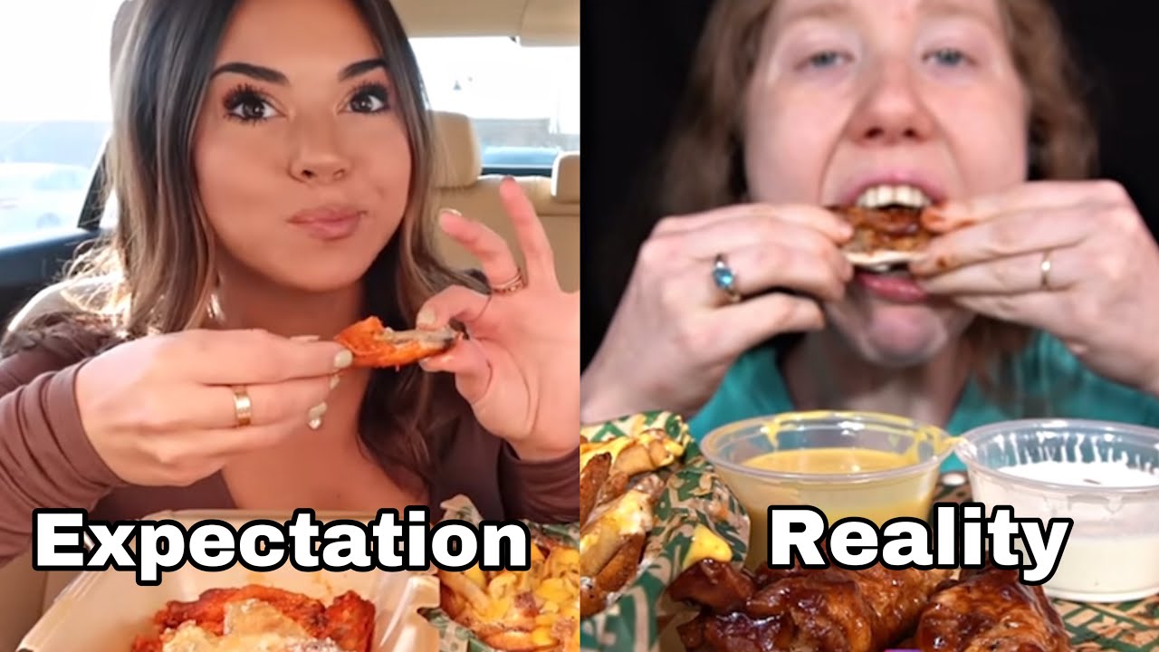 mukbang EXPECTATIONS vs. REALITY