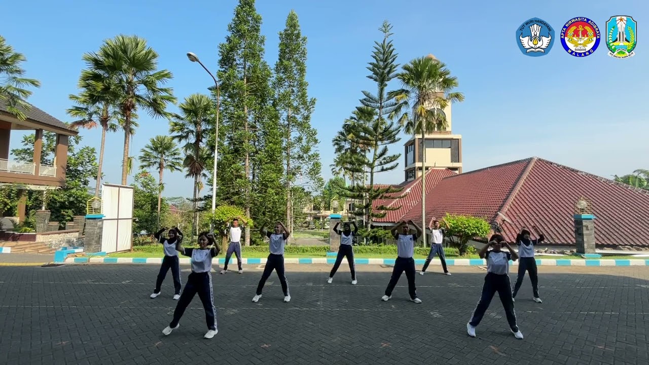 Lomba Senam Anak Indonesia Hebat 2025_SMAN Taruna Nala Jatim_Jawa Timur