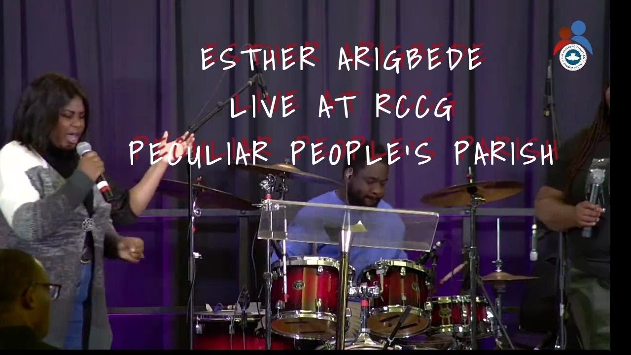 Esther Arigbede I Prophetic Live Worship I RCCG Peculiar People's Parish