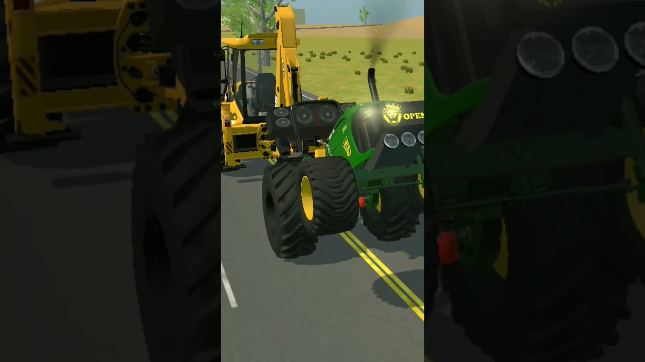 #powerofJohnDeere#jcbvstractor #👿🚜 JCB ka baap tochan king 👑