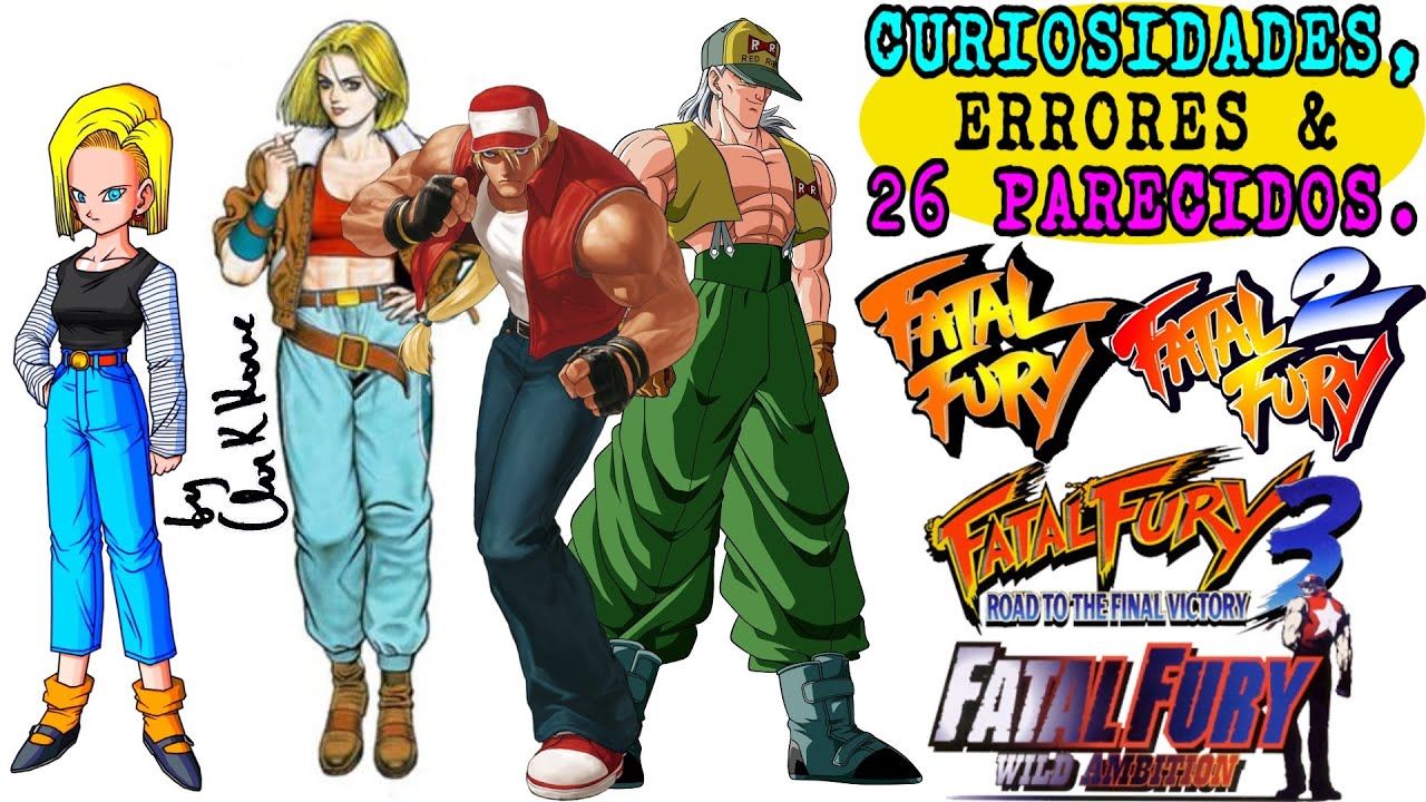FATAL FURY: 30 Curiosidades by ClarkKane