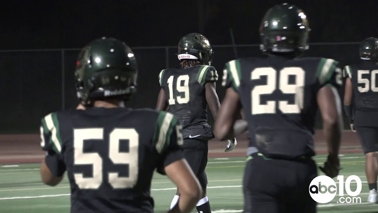 Monterey Trail Mustangs dominate the Laguna Creek Cardinals 41-7