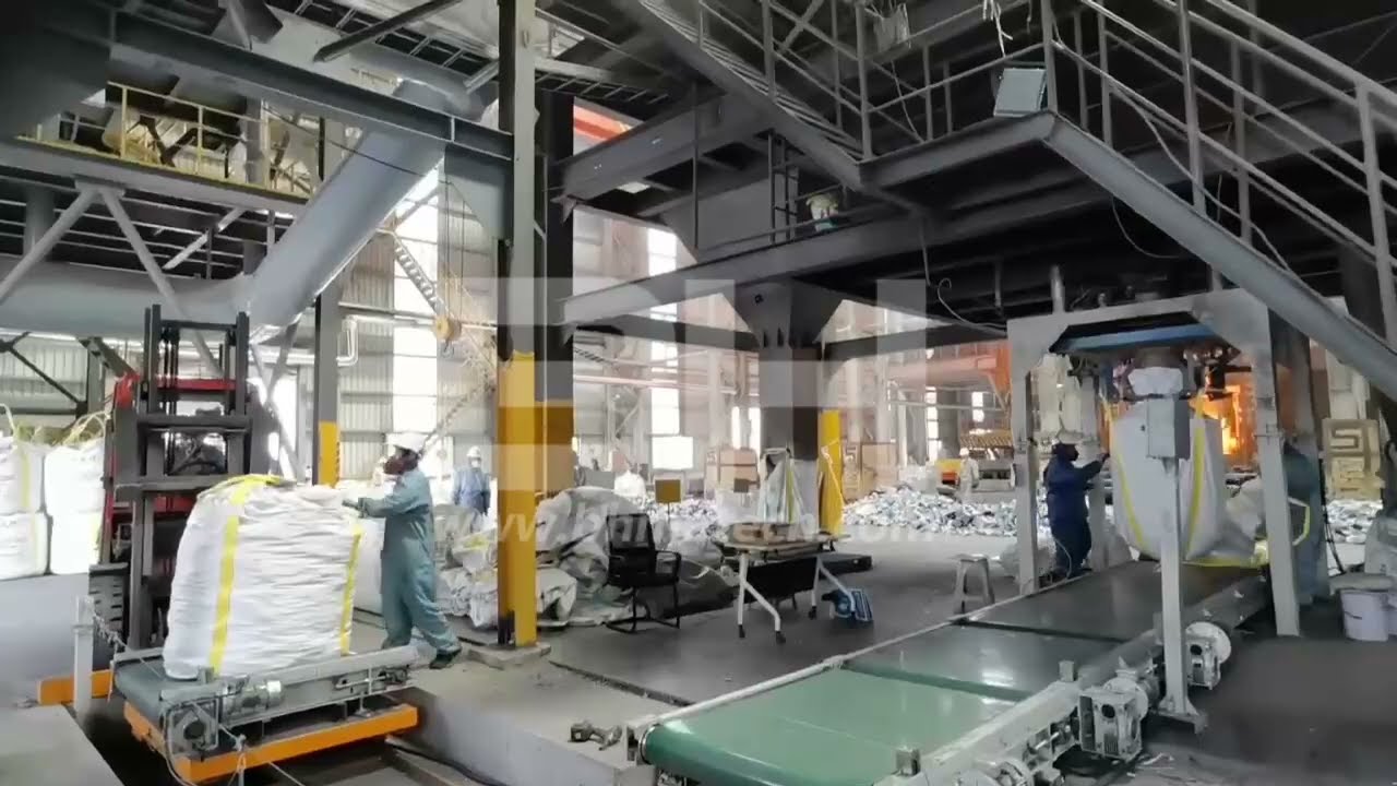 Automatic jamboo big bag packing machine from China