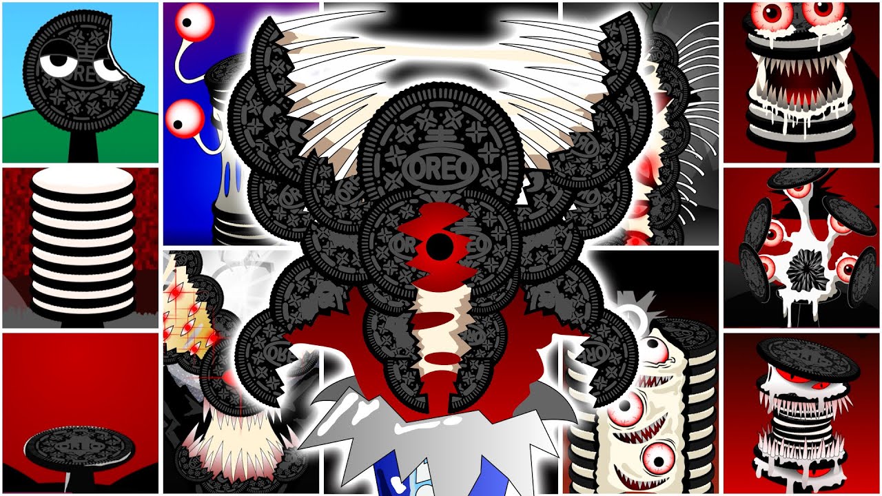 My Sprunki OC: OREO (from Phase 1 to Phase 25)