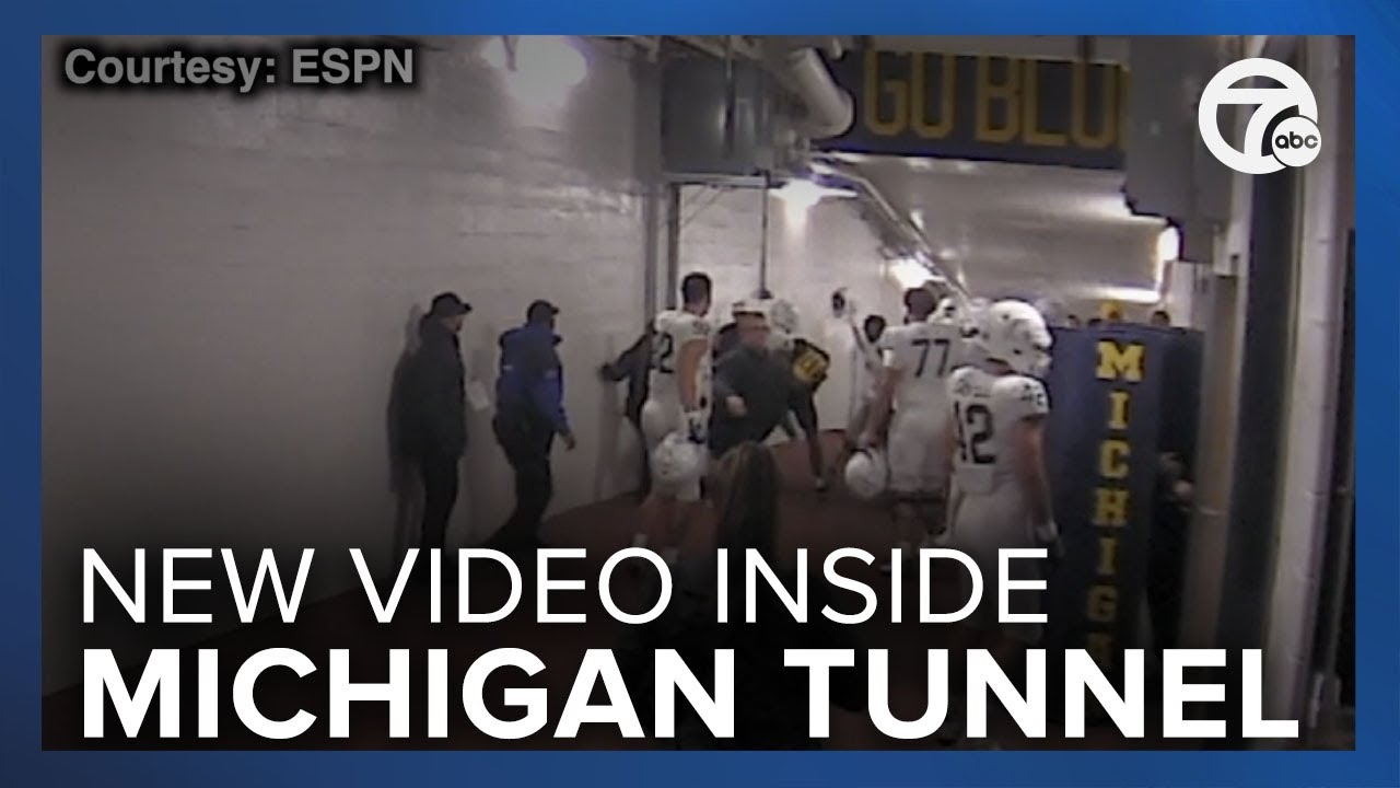 New video shows fight in MSU fight with Michigan players in tunnel