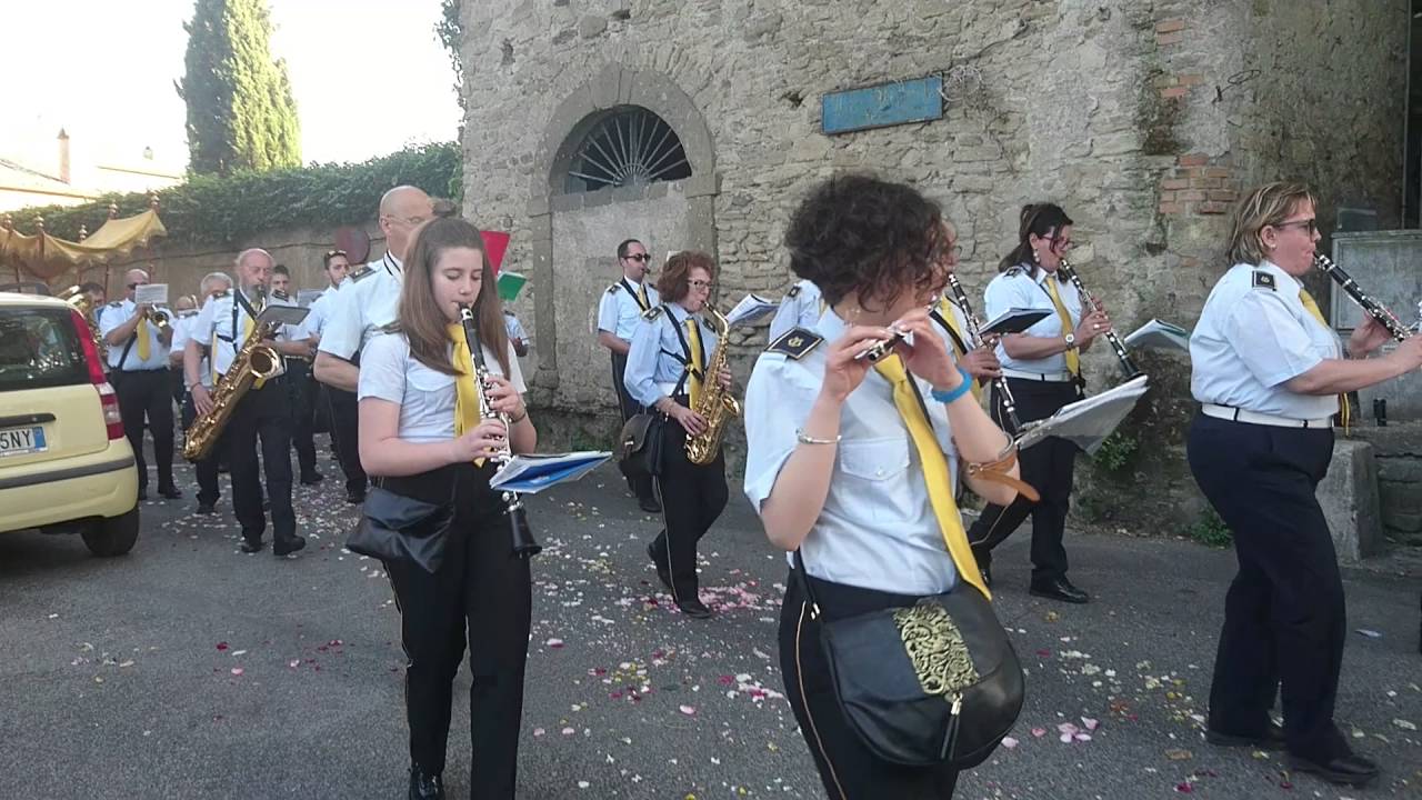 Banda Musicale di Fiano Romano - CORPUS DOMINI - Cesano di Roma - 29 maggio 2016