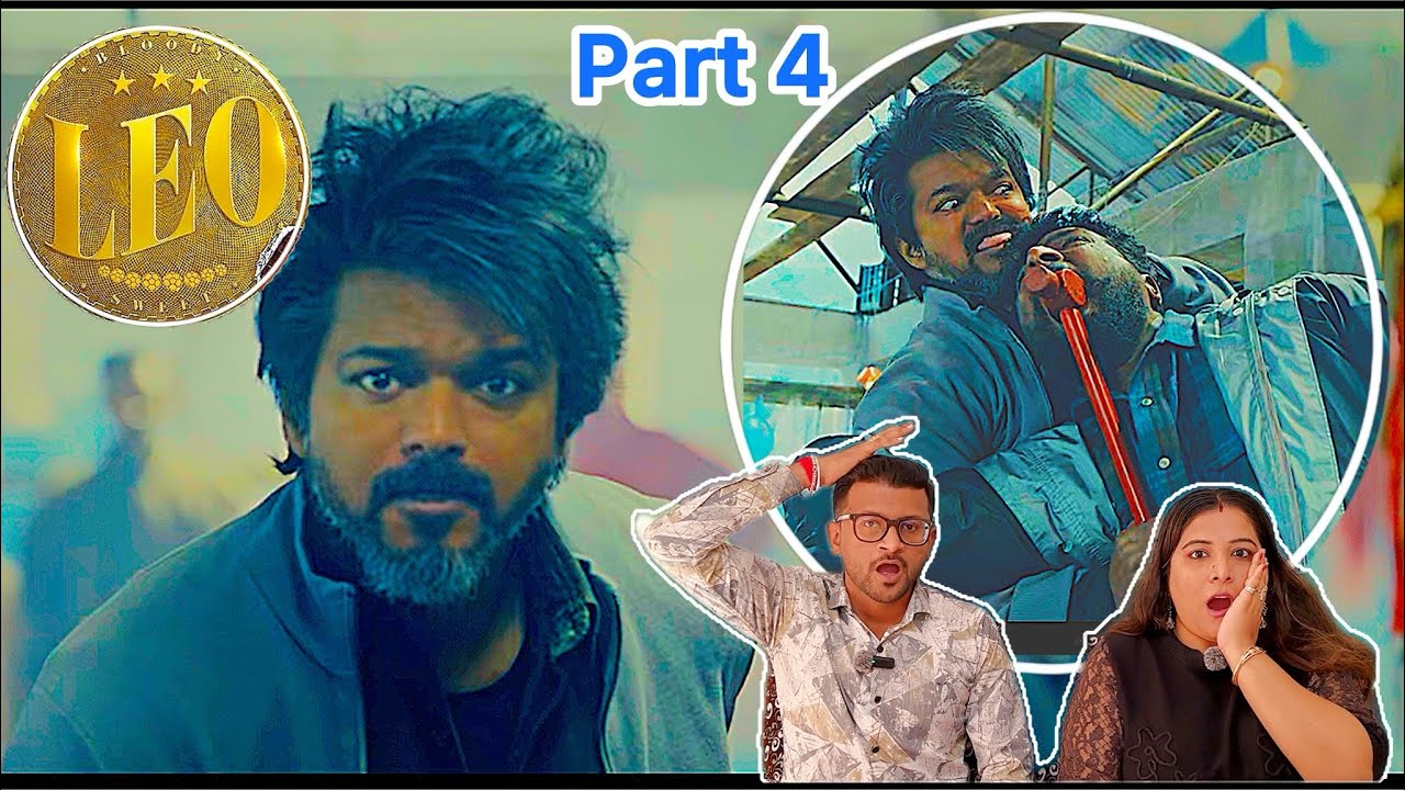 LEO | Market Fight Scene | Reaction Video | Vijay Thalapathy | Dipoosreaction 