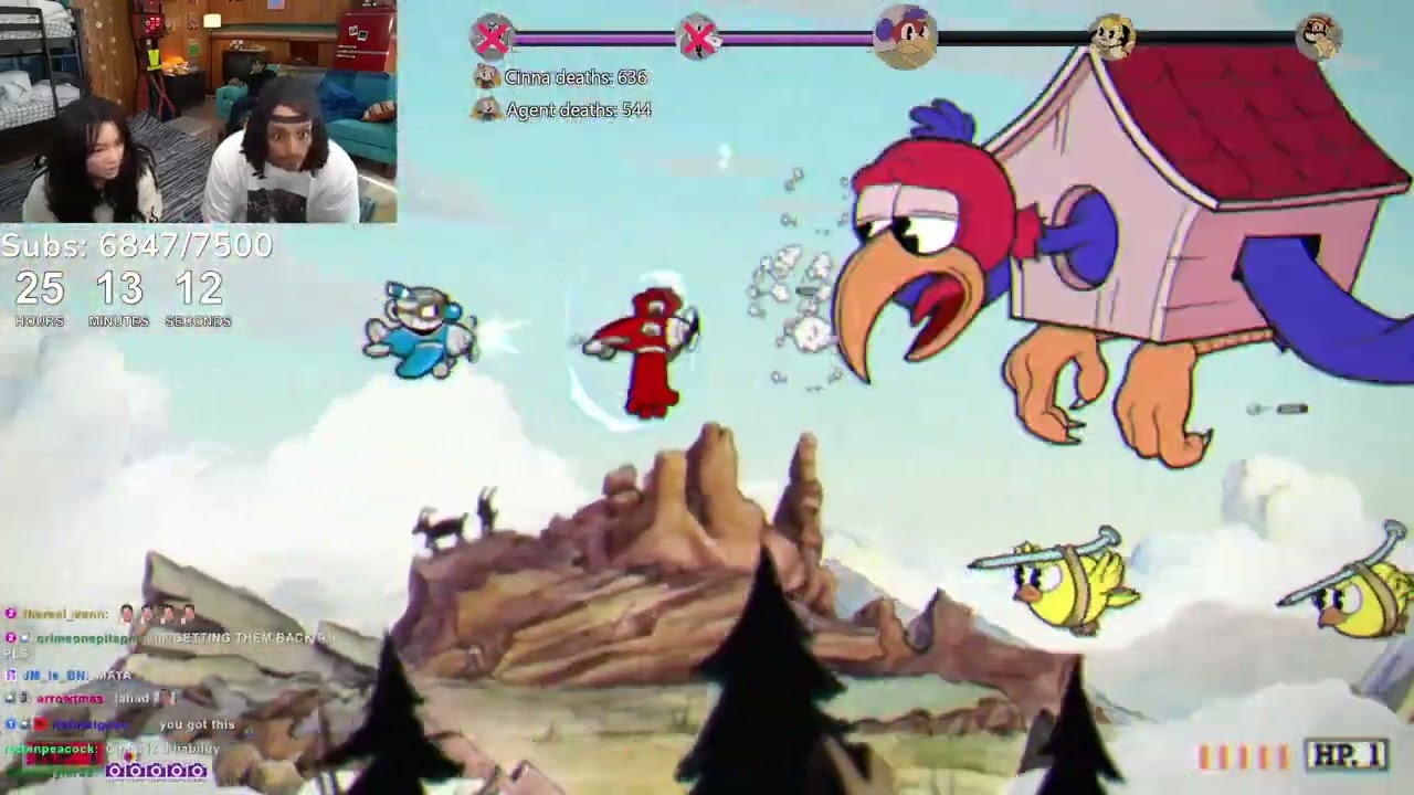 CUPHEAD MARATHON W／ @agent00 Part 4