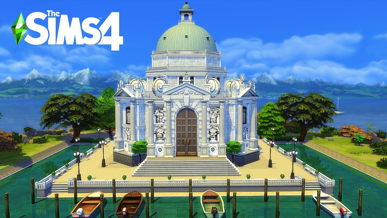 ITALIAN CATHEDRAL | The sims 4 | Speed build | CC links