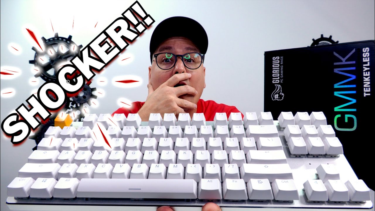 Glorious GMMK White Ice TKL Review, A SHOCKER!