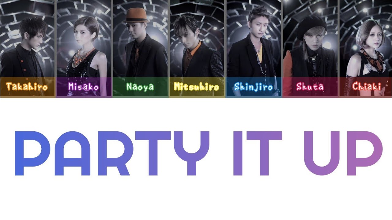 AAA - PARTY IT UP | Color Coded lyrics (Kan/Rom/Eng)