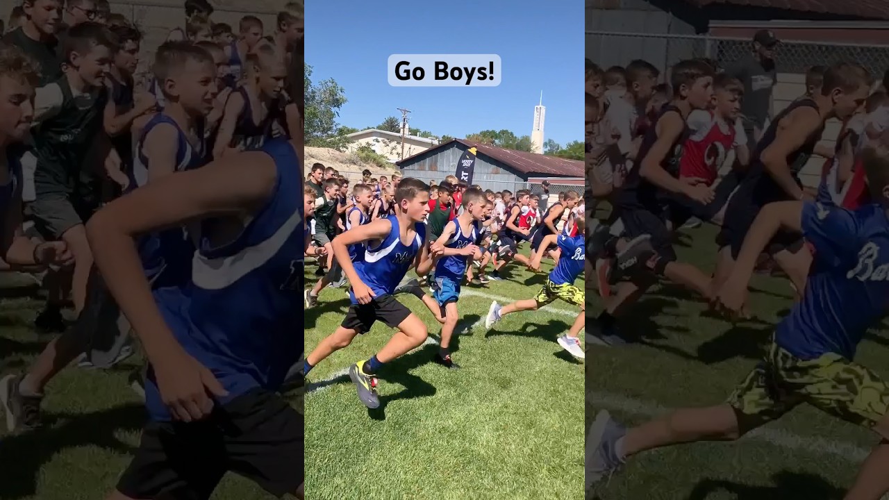 Middle school cross country race #XC #Viral #Trending #Video #Short #Fun #Run ￼