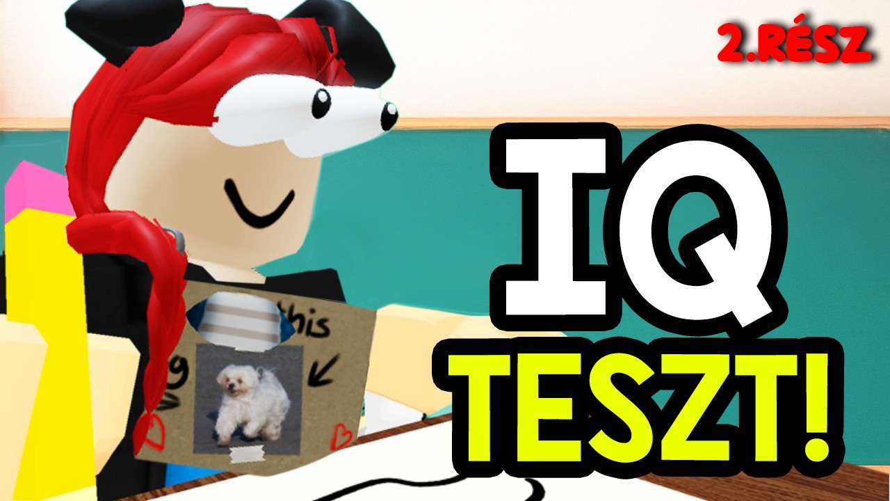 FOLYTATOM az IQ Tesztet! - Meddig jutok el?  - Roblox IQ test 2.rész