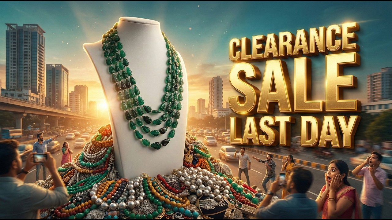 Last Day - India’s Massive Jewellery Clearance Sale 💎 Beads Silver 1 Gram Gold Pearls | Rh jewellers