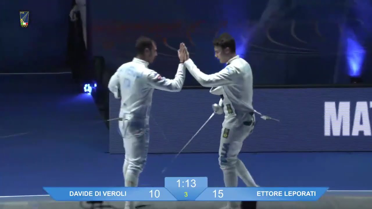 Italian Championships 2025 SME - GOLD - Davide Di Veroli v Ettore Leporati